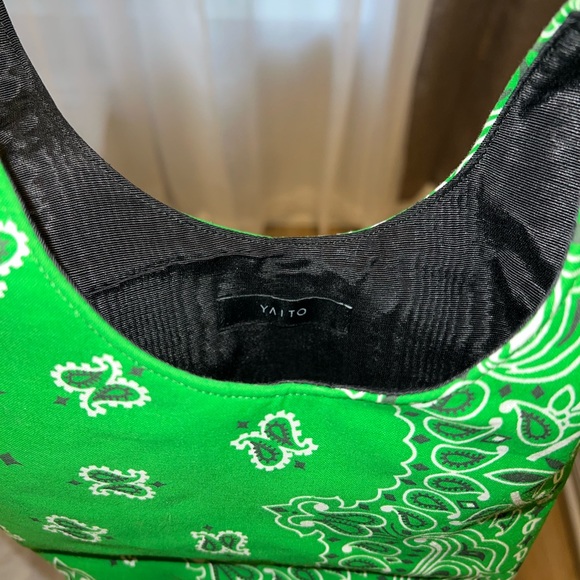 SOLD - YAITO Paisley Knot Bag - Picture 3 of 6